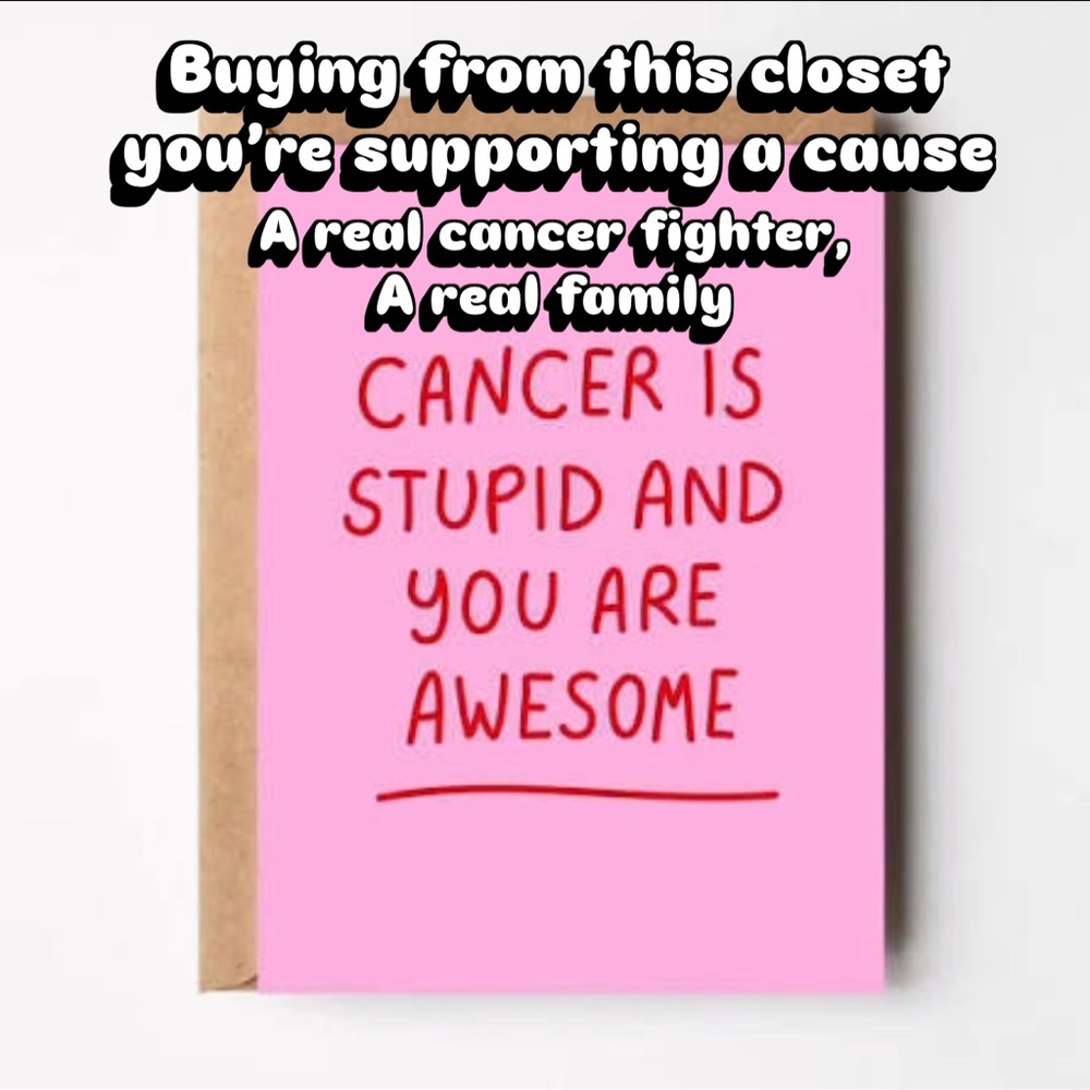Any purchase will Support a CANCER FIGHTER